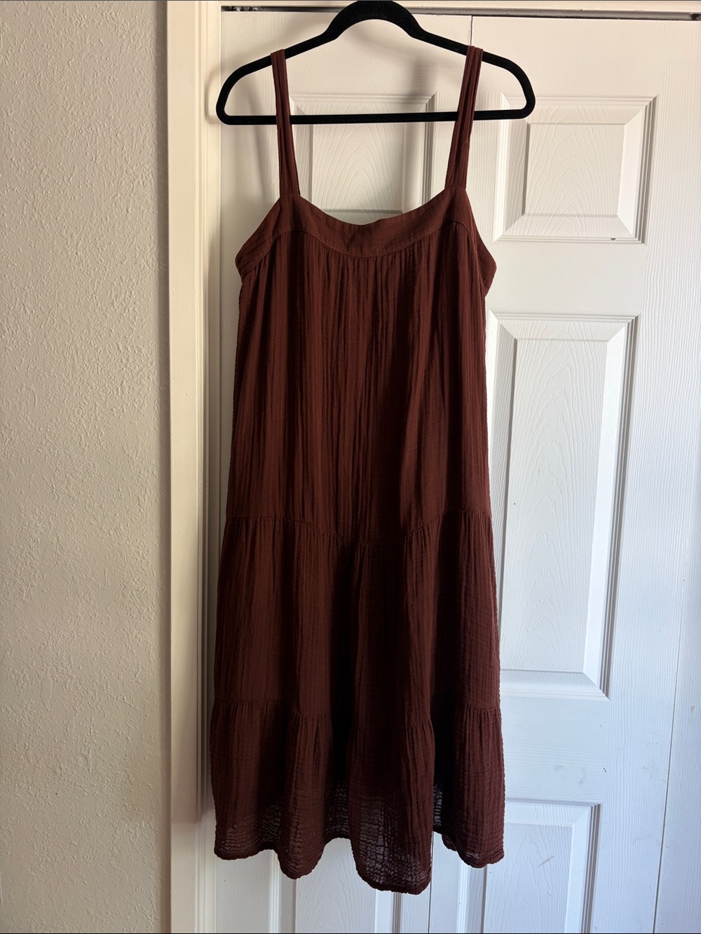 MICHAEL STARS EVIE DOUBLE GAUZE DRESS